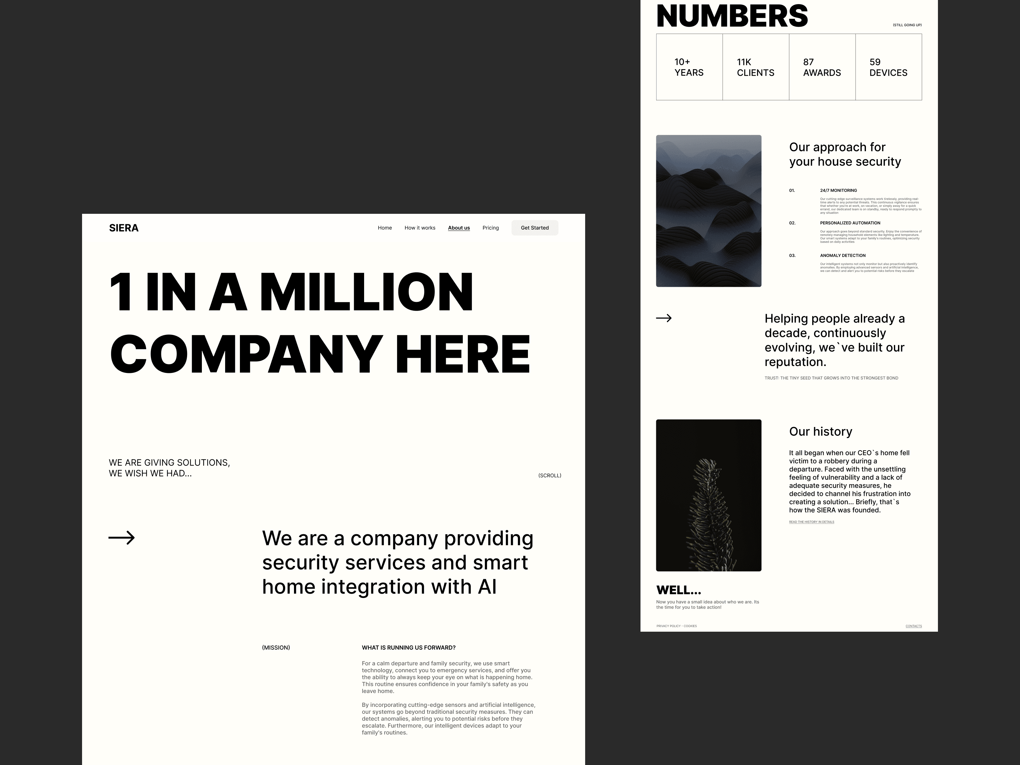 Project media for Siera